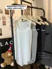 Top Francês Doce e Picante, Regata Picante com Decote U para Meninas, Top Esportivo Feminino de Verão Justo Ombro a Ombro, Blusa Irregular da Moda