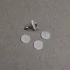 Uña de Oreja Anti-proliferación Espaciador Pequeño Tipo OVNI Uña de Labio Uña de Ombligo Uña de Oreja Anti-invaginación Silicona Transparente Junta Almohadilla para Oreja