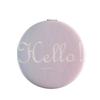 Espejo de PU con Tapa, Espejo de Maquillaje, Dibujos Animados, Lindo, Portátil, Mini Espejo, Portátil para Maquillaje, Espejo de Doble Cara, Se Puede Personalizar con Logo