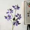 5 Orquídeas Phalaenopsis Artificiales para Arreglos Florales de Boda, Orquídeas Mariposa Falsas, Flores Artificiales Phalaenopsis