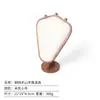Nuevo Soporte de Exhibición de Joyería de Madera de Nogal, Soporte de Exhibición de Collares de Lujo Ligero, Accesorios de Exhibición para Puestos de Mercado
