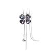 Cadena de suéter larga cruzada espejo para mujer, collar largo de tulipán, accesorios colgantes para ropa de temperamento, fabricantes venden