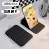 Espejo Pequeño Plegable Portátil Personalizado Espejo de Escritorio para Maquillaje Espejo para Habitación de Estudiantes Espejo para Hombres Espejo de Maquillaje Plegable