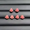 Polvo de Concha Rosa Perlas Prensadas Cuentas Espaciadoras Imitación Concha de Reina Cuentas Grabadas Cuentas para Accesorios Pulsera DIY Accesorios de Collar Venta al por Mayor