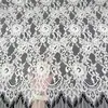 Tela de Encaje de Pestañas 150x175cm - 100% Nylon, No Elástica, Material de Encaje para Vestido Sexy - Listo para Enviar