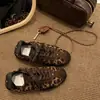 Zapatos de Entrenamiento Alemanes de Bloques de Color Retro para Mujer 2026 Nuevos Versátiles Planos Casuales Zapatos Individuales Moda Estilo Deportivo Cómodos Zapatos de Suela Suave