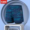 Swim Trunks Masculino Anti-Embaraço 2021 Novo Loose Large Size Five-point Quick-drying Swimwear Summer Training Suit