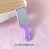 Peine mini lindo estilo Ins de colores dulces con espejo de maquillaje portátil, alto valor estético para el peinado de las niñas