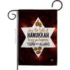 Nova Bandeira de Jardim Judaica Hanukkah Mais Vendida da Amazon Decoração de Feriado Suprimento Transfronteiriço Decoração Personalizada