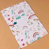 Toalla para Bebé Recién Nacido al por Mayor Algodón Puro Gasa de 6 Capas Toalla Cuadrada para Bebé Toalla Infantil Clase A Suave y Absorbente