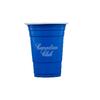 Vaso de plástico PP desechable de 16 oz, vaso de doble color, vaso de color para cerveza, entretenimiento, fiesta, profesional