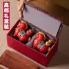 Caja de Regalo con un Caballo Giratorio de Estilo Chino para Escritorio, Regalo de Evento de Apertura de Empresa de Gama Alta de Nicho