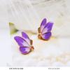 Pendientes de botón elegantes de moda con aguja de plata s925 que combinan con todo. Pendientes de temperamento ligeros de lujo de alta calidad para mujer. Pendientes pequeños franceses al por mayor.