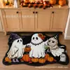 TEMU Amazon TK Más Vendido Felpudo de Calabaza de Halloween, Bruja, Fantasma y Extraterrestre para Entrada, Sala de Estar y Pasillo