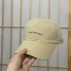 Nueva Gorra de Béisbol de Alta Calidad para Primavera/Verano, Bordado de Letras para Viajes, Visera Suave para Mujer, Estilo Coreano Adelgazante, Versátil y Moderna