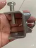 Braçadeira de Tubo de Aço Galvanizado Braçadeira Tigre Fixador Braçadeira Quadrada Argola