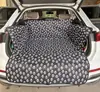Alfombrilla para mascotas de perro de coche transfronteriza, alfombrilla impermeable anti-suciedad para maletero, alfombrilla para maletero de coche para mascotas de tela Oxford