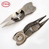 Fabricantes suministran horquilla de bola de aleación de zinc marcador de bola accesorios de golf marcador de horquilla de bola