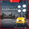 Fácil de mover 7 metros 9 metros de iluminação carro quadrado iluminação de emergência tração móvel lâmpada esférica iluminação carro
