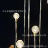 Auditorio de Bodas Bola de Burbuja Acrílica Adornos Galvanizados Lámpara de Plomo Camino del Oscar Accesorios de Decoración para Banquetes Lámpara Decorativa de Escenario