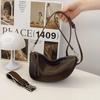 Bolsos de Diseño Nicho para Mujer 2025 Nuevo Verano Retro Bolso Bandolera Casual Estilo Coreano Ins Bolso Silla de Montar Dumpling