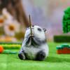 Desenho animado por favor oração criativo pequenos ornamentos animal escritório desktop decorações amigos presente fábrica tomada