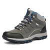 Otoño e invierno nuevos zapatos de senderismo de caña alta para pareja zapatos cálidos de terciopelo para exteriores zapatos de senderismo resistentes al desgaste zapatos deportivos casuales