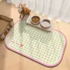 Alfombrilla universal para comida de mascotas para gatos y perros, absorbente, resistente al desgaste, a prueba de fugas, antideslizante y a prueba de salpicaduras, adecuada para que los gatos la usen como alfombrilla de alimentación
