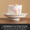 Fabricante Estilo Chinês Pintado à Mão Flor Margarida Boca Pote de Mão Cerâmica Bule de Chá Jogo de Chá Bule Elegante Filtro Kung Fu Pote Único