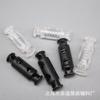 En stock Hebilla de resorte de plástico de doble cabeza hebilla de resorte transparente cilíndrica de doble agujero hebilla de resorte ajustable para mochila hebilla de cuerda