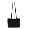 Bolsa de Hombro Grande Estilo Coreano Simple Verano 2026 para Viajes al Trabajo Gran Capacidad Bolso de Hombro Debajo del Brazo Bolsa Grande de Compras para Mujer Bolso Casual