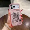 Diseño de Corazón tipo Boceto Adecuado para Apple 15 Plus, Funda de Teléfono Transfronteriza 16 Pro Max, Marca de Nicho iPhone 17, Trendy 13, Trendy 14