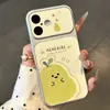 Shunli Xueli é adequado para capas de celular Apple 17, iPhone 16/14 PLUS se transforma instantaneamente em uma janela visualizável, fofo para 13 e 12 Pro