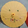 Guarda-chuva com Franja Estilo Antigo, Guarda-chuva de Papel Oleado, Decoração para Foto Hanfu em Ponto Turístico, Guarda-chuva de Fantasia Retrô, Adereço para Performance de Dança, Tecido de Seda