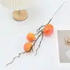 Acebo Artificial Fruta Roja Fruta de la Fortuna Flor del Festival de Primavera Año Nuevo Cubo de Bendiciones de Año Nuevo Arreglo Floral Decoración del Hogar Adornos Flores Artificiales Venta al por Mayor