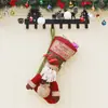Navidad nuevas decoraciones calcetines navideños grandes para niños escaparate de tienda colgantes navideños Regalos de Navidad Venta al por mayor