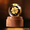 Luz Noturna de Planeta com Bola de Cristal Giratória Enfeites Criativos para Mesa Artesanato Feng Shui Presentes para Professores Novos Produtos Transfronteiriços