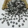 Estrella de cinco puntas pieza plana ceniza mineral Pieza para estampado en caliente Pieza de aluminio color gunmetal Belleza para teléfono móvil DIY Taladro caliente para camiseta Taladro de uñas para bufanda