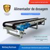 Linha de produção de dosagem de fertilizantes equipamento de dosagem de fertilizantes foliares alimentador de controle de velocidade quantitativo balança de pesagem de materiais