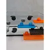 Soporte de coral Rejilla de cría para acuario marino Rejilla para fragmentos de coral Propagación de coral botón Base suspendida ventosa Paisajismo acuático