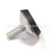Cubierta de hierro de acero inoxidable de 35 mm/m8, anclaje de plástico, pata de mueble, almohadilla de pata ajustable, pata niveladora ajustable