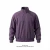 Chaqueta fina de otoño con patchwork deconstruido, corte holgado estilo American high street, chaqueta con cuello alto, top corto unisex, moderno