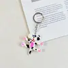 Estilo Lindo Llavero de Goma Suave Animal Colgante Pequeño Dibujo Animado Colgante para Bolso Regalo de Negocios Yiwu Pequeños Artículos al por Mayor