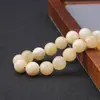 Pulsera de Cuentas Redondas de Calcita Amarilla Pura Natural 7A de Alta Calidad con una Atmósfera Cálida y Suave