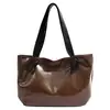 Bolsa Tote de Moda Estilo Coreano para o Trabalho Feminina 2026 Nova Pequena Nicho Moda Simples Alto Valor Casual Bolsa de Ombro