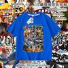 Clássicos Estrangeiros de Montanhas e Mares Abstrato Tongtongge Homem de Palito de Madeira Roupas Infantis Roupas Periféricas Camiseta de Manga Curta Infantil Camiseta Básica Top 8
