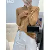 Tricô Macio e Simples de Cor Sólida com Gola Meia-Alta para Mulheres, Novidades de Outono, Camada de Base Casual Básica Slim Fit Quente