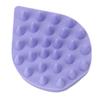 Cepillo Popular para Champú con Forma de Gota Transfronterizo, Doble Uso para Cabello Húmedo y Seco, Cepillo de Champú de Silicona Estilo Japonés, Peine Masajeador de Meridianos del Cuero Cabelludo, Cepillo Limpiador