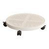 Estante para Flores de Pie para Sala de Estar Estante de Almacenamiento Móvil Bandeja Estante para Flores Subestructura Soporte de Rueda Universal Estante de Almacenamiento para Balcón