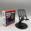 Soporte Giratorio de Metal para Escritorio Impresión Publicitaria logo Seguimiento Reproducir en Vivo Artefacto para Hombre Perezoso Sonido de Sacudida Explosiones Plegable Teléfono Móvil